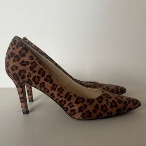 Xappeal Brown Leopard Print Heels